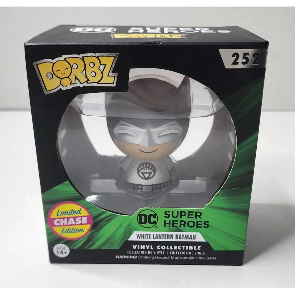 Funko Dorbz - DC Super Heroes - White Lantern Batman (Chase) #252 - NIB